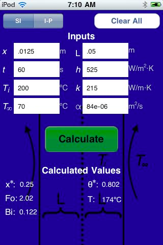 Heisler Chart Calculator